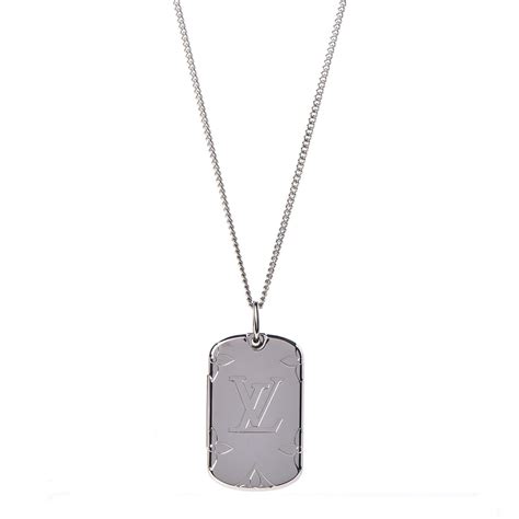 louis vuitton necklace mens|louis vuitton monogram locket necklace.